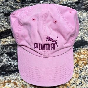 Puma Light Pink baseball cap with Logo